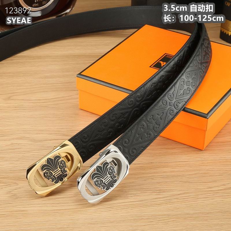 Chrome Hearts belt 35mmX100-125cm 8L03